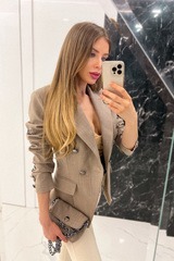 Make It Yours Блейзър - Light Brown - Изображение 12
