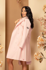 Celebrity Status Тренч - Pink - Изображение 23