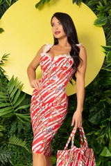 Spirit of the Summer Bodycon Рокля - Изображение 8