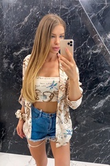 All I Want Is A Yacht Риза - Beige - Изображение 7