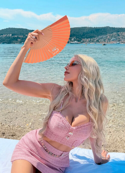 Signature Chic Пола-Панталон от Букле - baby pink